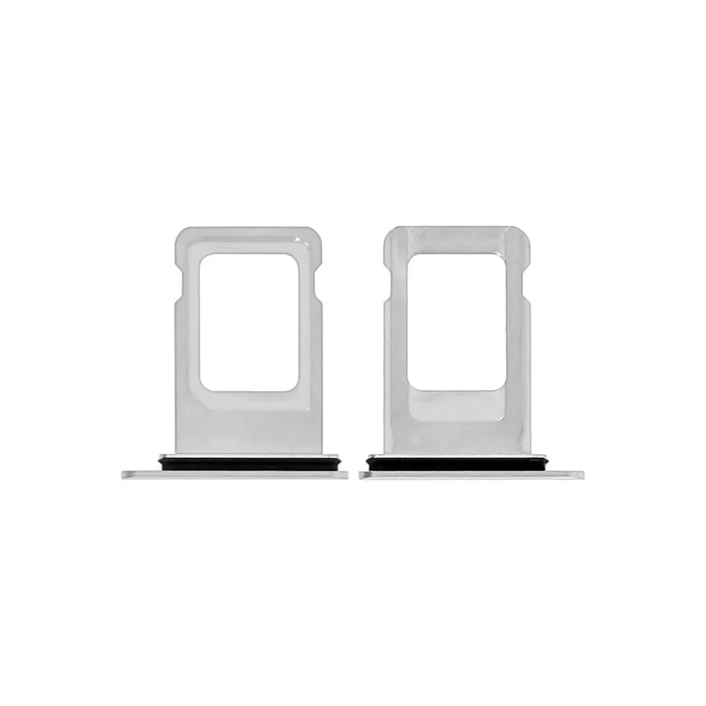 Tiroir SIM iPhone Xs Max Argent