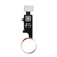 Bouton Home Principal avec Nappe Flex iPhone 8 Plus Or