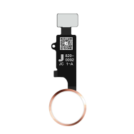 Bouton Home Principal avec Nappe Flex iPhone 8 Plus Or