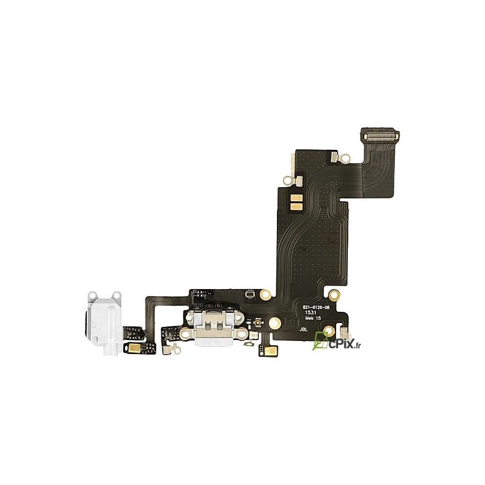 Connecteur de charge iPhone 6 Plus Blanc