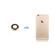 Lentille camera avec contour iPhone 6 / 6S / 6 PLUS / 6S PLUS Rose