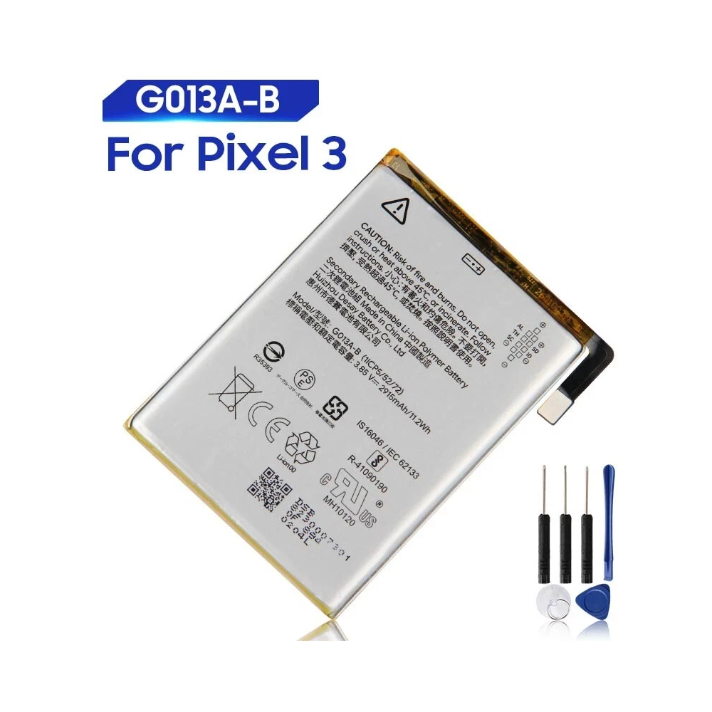 Batterie Google Pixel 3 G013A-B