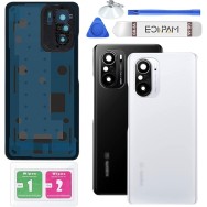 Vitre arrière Xiaomi Mi 11i Blanc avec lentille caméra