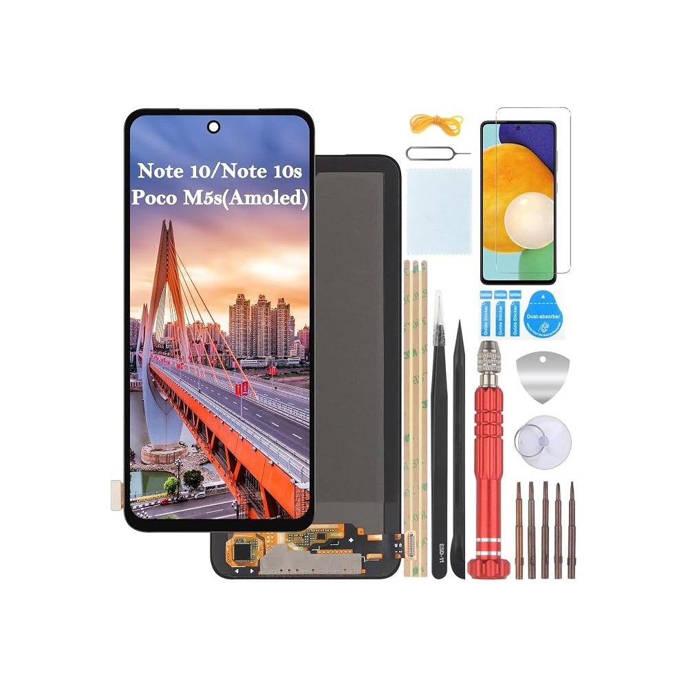 Écran Xiaomi Redmi Note 10 / Redmi Note 10S/ Poco M5s Noir LCD