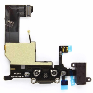 Nappe connecteur de charge + Jack Blanc iPhone 5