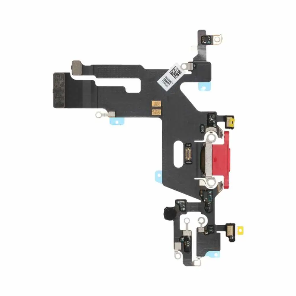 Connecteur de charge iPhone 11 Rouge