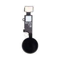 Bouton Home Assemblé avec Nappe iPhone SE Noir