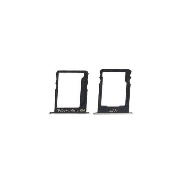 Tiroir SIM + SD pour Huawei P8 Lite Noir