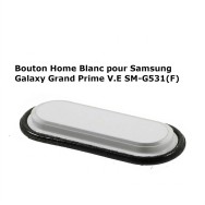 Bouton Home Blanc Samsung Galaxy Grand Prime V.E SM-G531(F)+ J5