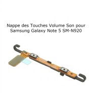 Nappe des Touches Volume Son Samsung Galaxy Note 5 SM-N920