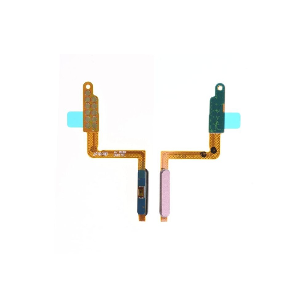 Nappe bouton power+lecteur d'empreintes Samsung Galaxy A7 2018 (A750F) Rose