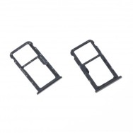 Tiroir SIM + SD pour Huawei Mate 10 Lite Noir