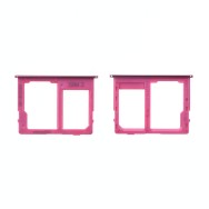 Double Tiroir SIM/ SD Samsung Galaxy J4+ / J6+ (2018) Rose