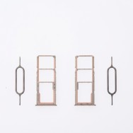 Tiroir double SIM + micro SD Samsung Galaxy A71 (A715F) Prisme Rose