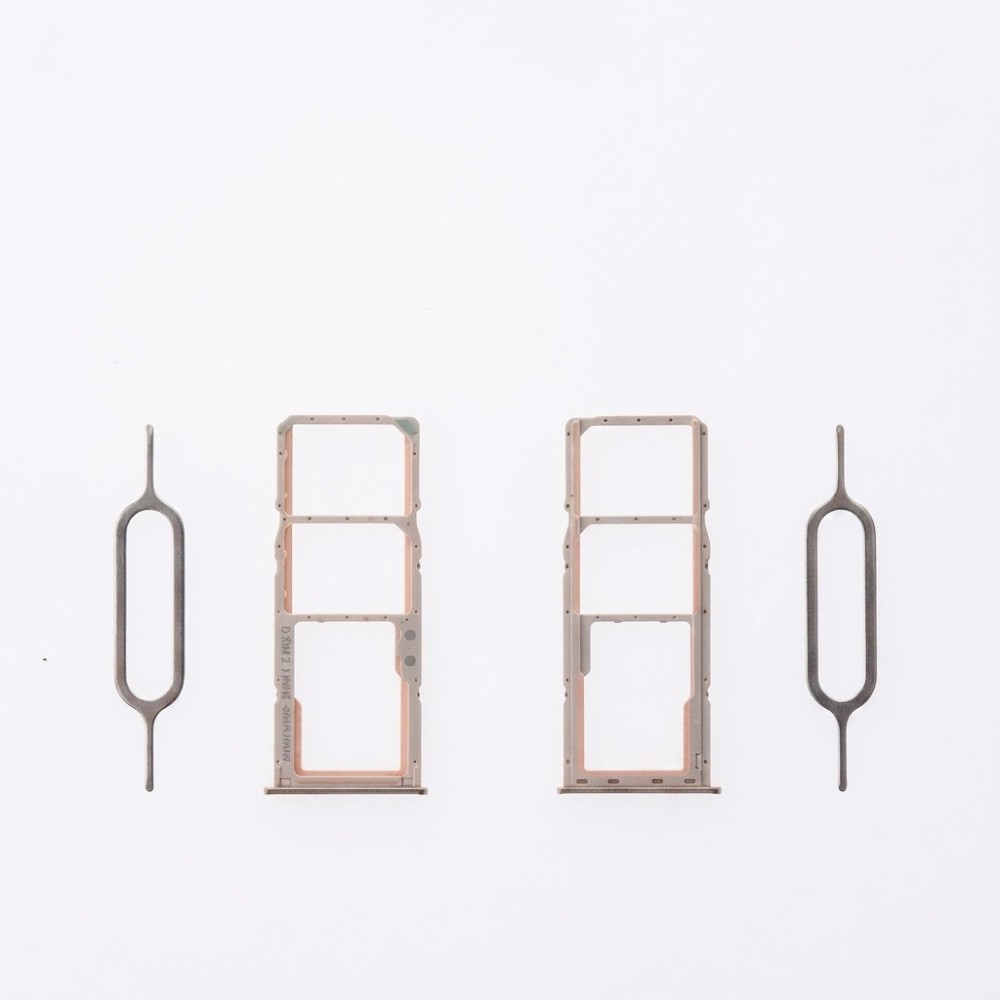 Tiroir double SIM + micro SD Samsung Galaxy A71 (A715F) Prisme Rose