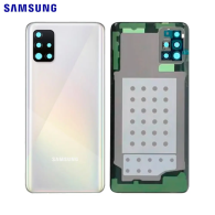 Vitre arrière d'origine Samsung Galaxy A51 (A515F) / A51 5G (A516N) Blanc