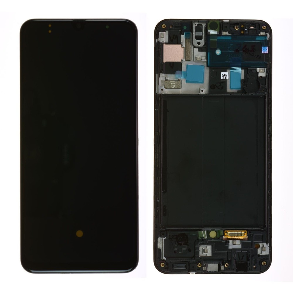 Écran Samsung Galaxy A50 (A505F) OLED Noir LCD sur châssis