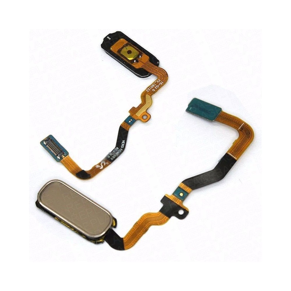 Nappe Bouton Home Noir Samsung Galaxy S7 G930F