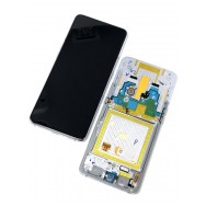Écran Samsung Galaxy A80 (A805F) Argent LCD sur châssis