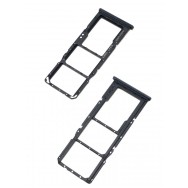 Tiroir SIM + SD Samsung Galaxy A70 (A705F) Noir