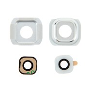 Lentille caméra arrière Blanc Samsung Galaxy S6 G920