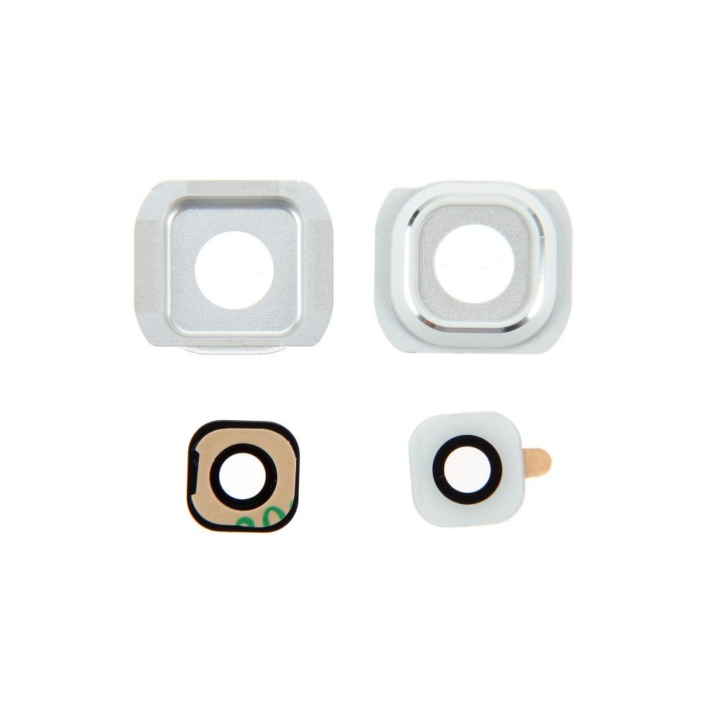Lentille caméra arrière Blanc Samsung Galaxy S6 G920