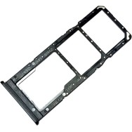 Tiroir double SIM + micro SD Samsung Galaxy A30s / A50s Noir