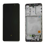 Écran Samsung Galaxy A41 (A415F) Noir LCD sur châssis