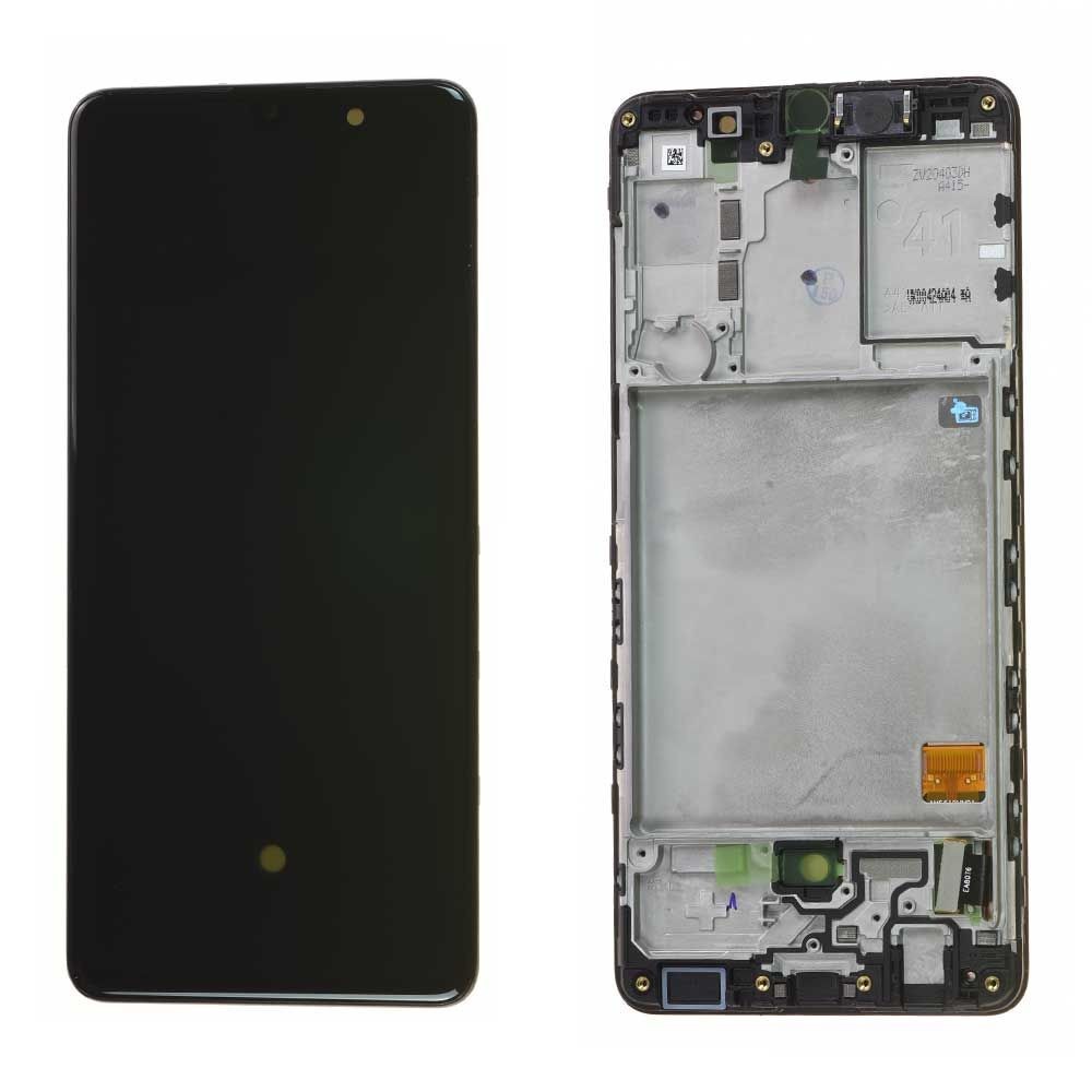Écran Samsung Galaxy A41 (A415F) Noir LCD sur châssis