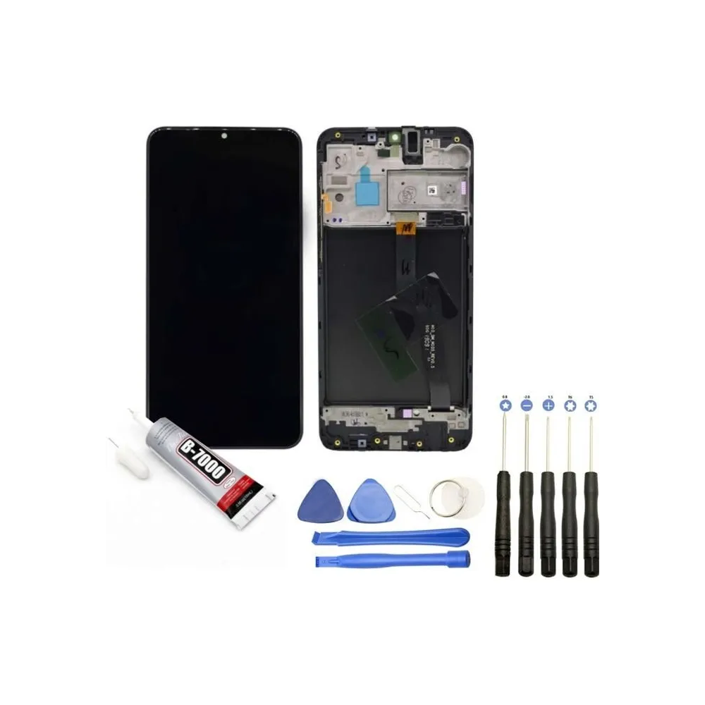 Écran Samsung Galaxy A10 et colle A LCD sur châssis