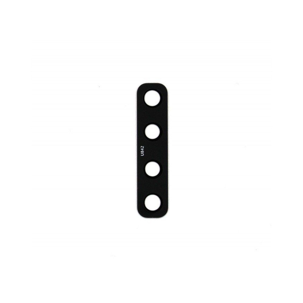 Lentille caméra arrière + contour Samsung Galaxy A9 2018 (A920F) Noir