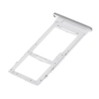 Tiroir double SIM + micro SD Samsung Galaxy (A515F) / A51 5G (A516N) Blanc
