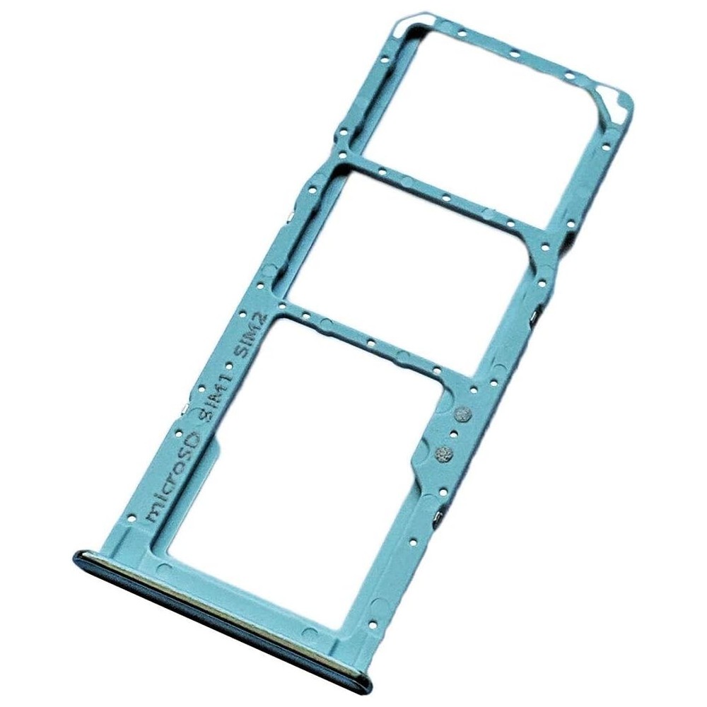 Tiroir double SIM + micro SD Samsung Galaxy (A515F) / A51 5G (A516N) Bleu