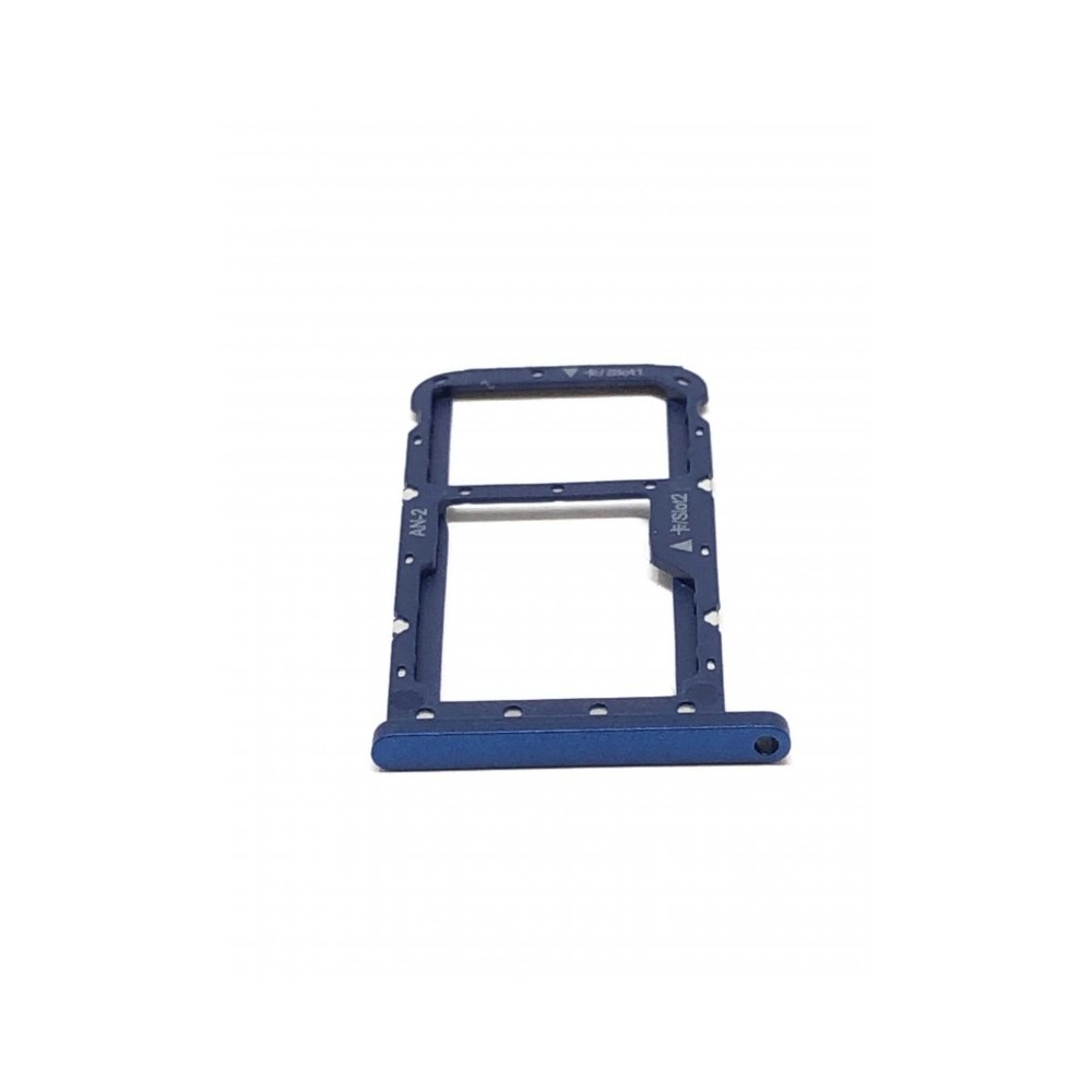 Tiroir Dual SIM Double Nano SIM/SD Carte Mémoire HUAWEI P20 Lite Bleu