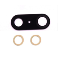 Lentille Vitre Verre pour Appareil Photo Caméra Arrière Huawei Y5 2018 + Adhésif