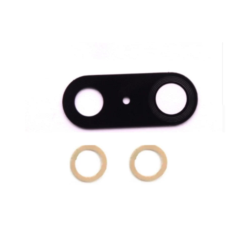 Lentille Vitre Verre pour Appareil Photo Caméra Arrière Huawei Y5 2018 + Adhésif