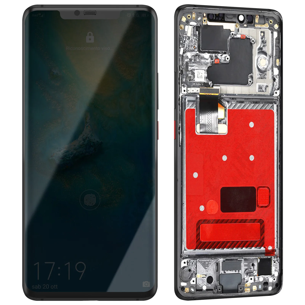 Écran Huawei Mate 20 Pro Noir LCD sur châssis