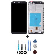 Écran Huawei Y7 2018 Noir LCD sur châssis