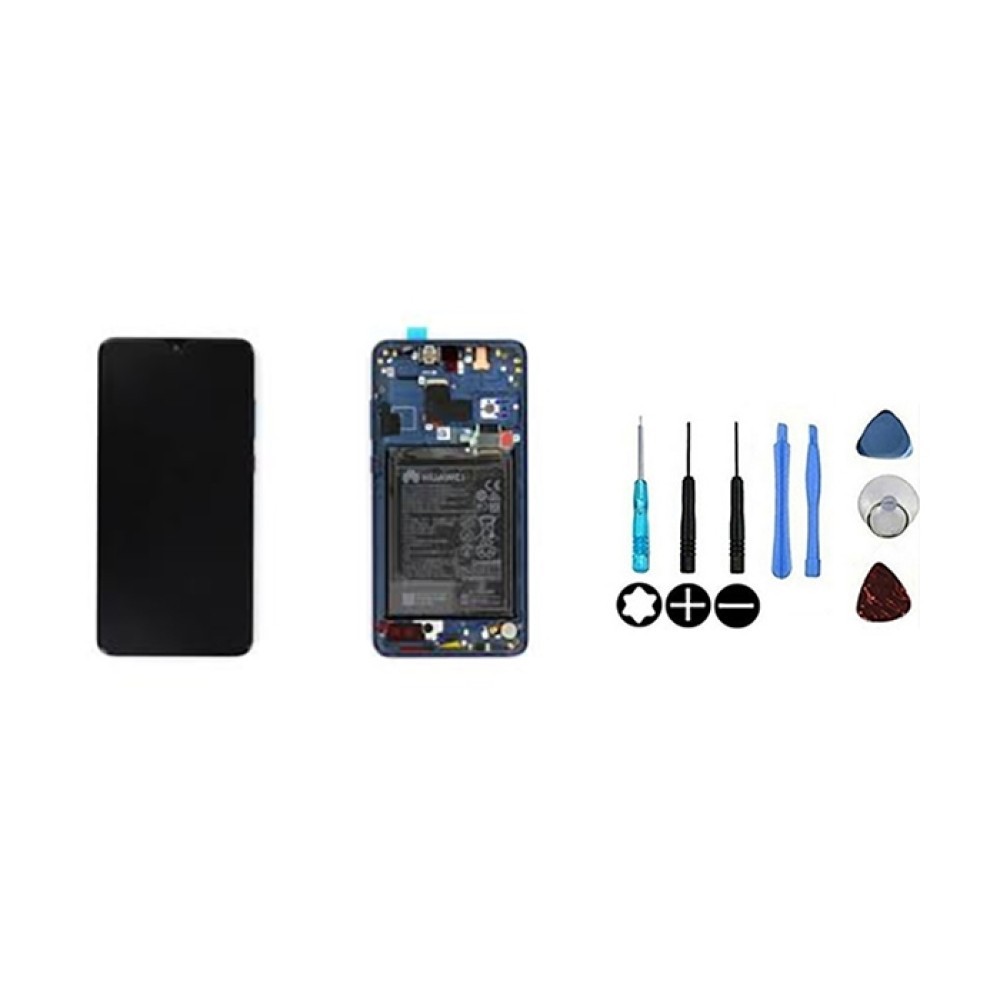 Écran Huawei Mate 20 Bleu LCD sur châssis
