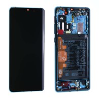 Écran Huawei P30 Pro Aurore Bleu LCD sur châssis