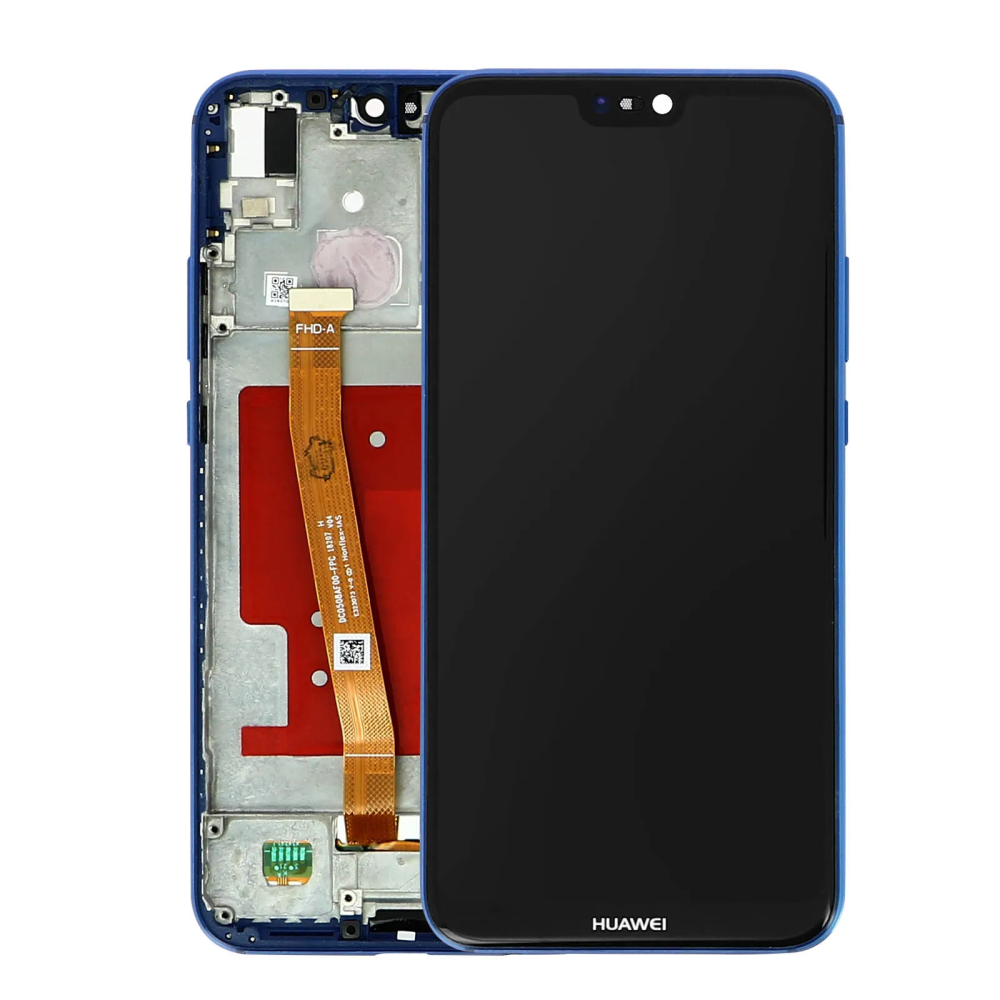 Écran Huawei P20 Lite Bleu LCD sur châssis