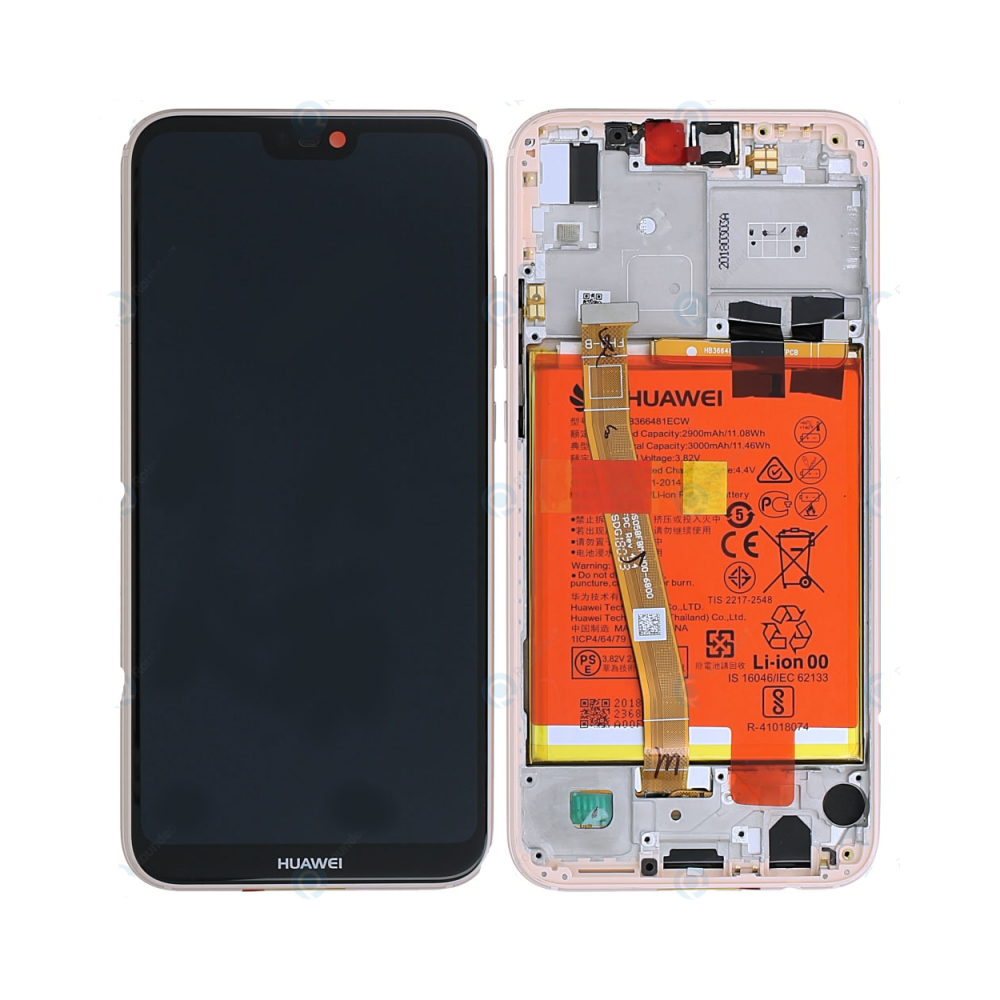 Écran Huawei P20 Lite Rose LCD sur châssis