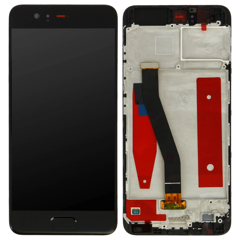 Écran Huawei P10 Noir LCD sur châssis