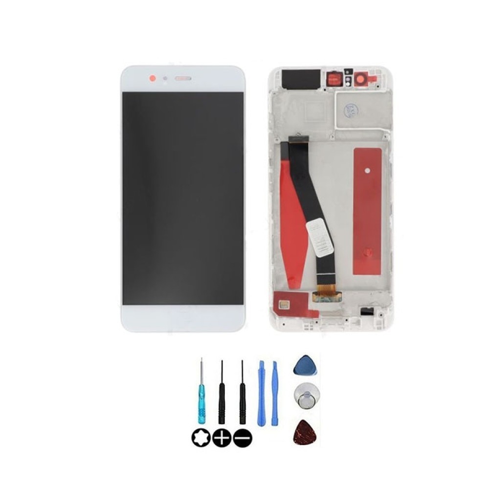 Écran Huawei P10 Blanc LCD sur châssis