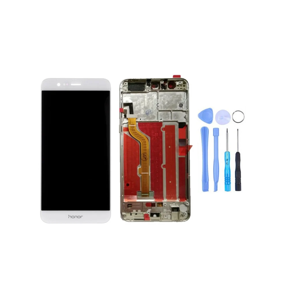 Écran huawei Honor 8 Pro Blanc LCD sur châssis