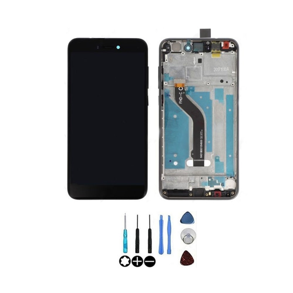 Écran Huawei P8 lite (2017) Noir LCD sur châssis