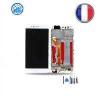 Écran Huawei P9 Plus OLED Blanc LCD sur châssis