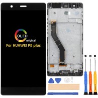 Écran Huawei P9 Plus OLED Noir LCD sur châssis