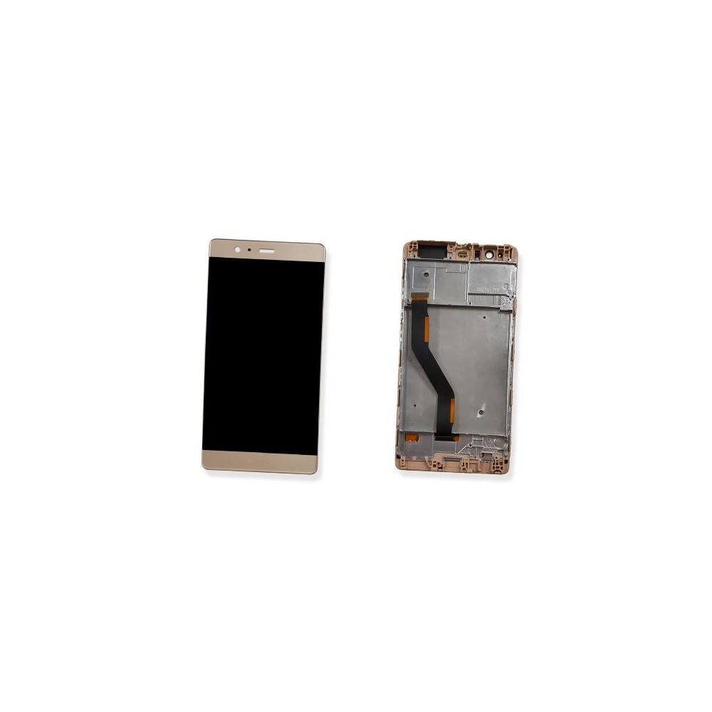 Écran Huawei P9 Plus Gold LCD sur châssis