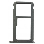 Tiroir SIM + SD pour Huawei P9 lite Gris anthracite